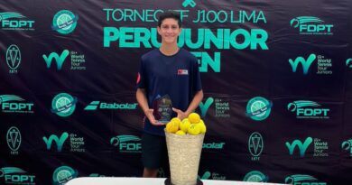 Oscar Martínez subcampeón de dobles en Perú