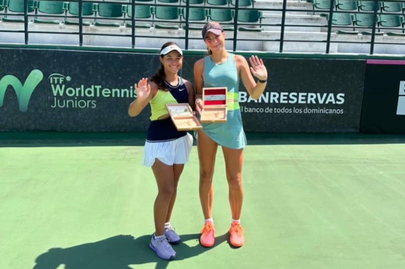 Andrea Landaeta Campeona De Dobles En El Itf J60 De Santo Domingo