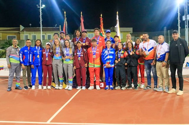 Medallero tenis de los Juegos Deportivos Nacionales Juveniles Oriente 2024