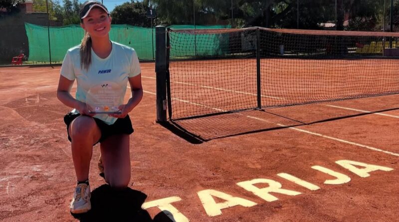 Sabrina Balderrama conquista su cuarto título de la gira ITF en Bolivia