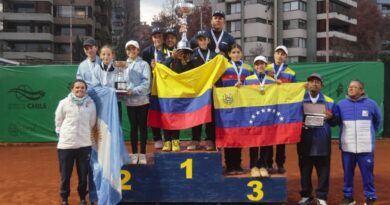 Sudamericano 12 años: Venezuela cierra con podio y sexto lugar